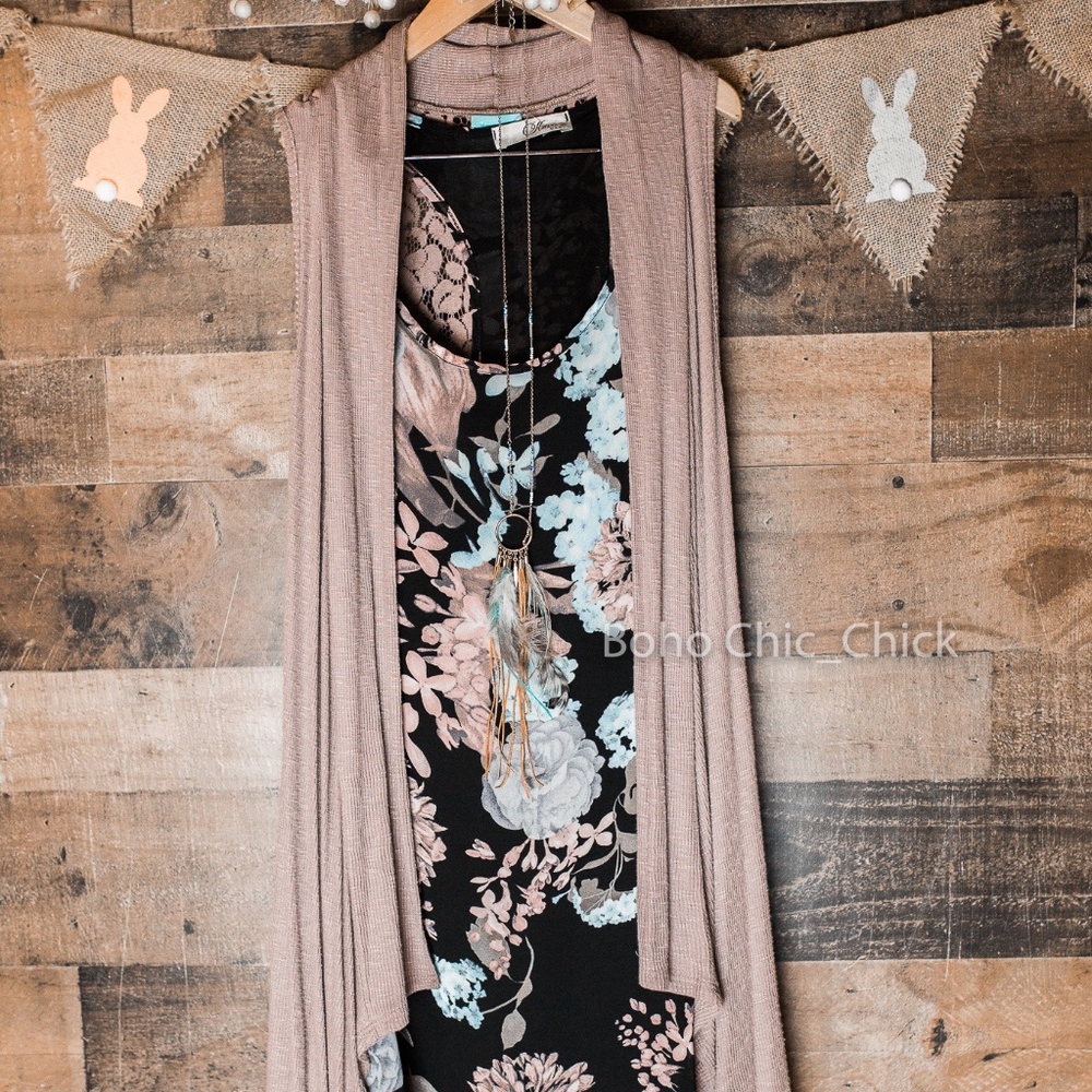 Boho Casual tank floral dress.